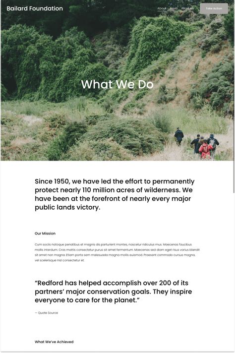 7 New Squarespace templates designed for nonprofits & NGOs.